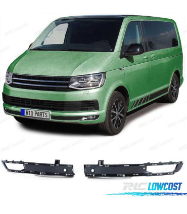 REJILLA ANTINIEBLAS VOLKSWAGEN VW T6 15-19 PDC NEGRO BRILLO