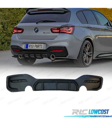 DIFUSOR BMW F20 LCI 15-19 LOOK M PERFORMANCE NEGRO MATE