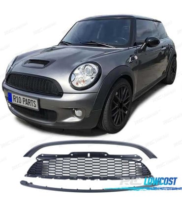 PARRILLAS MINI COOPER R56 R57 06-09 NEGRO MATE
