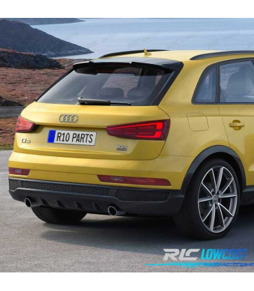 ALERON SPOILER AUDI Q3 I 11-18 LOOK RS ABS