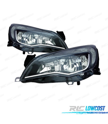FAROS OPEL ASTRA J 5P 10-15 4P 12- CON LUZ DIURNA