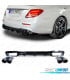 DIFUSOR MERCEDES CLASE E W213 SEDAN 16-19 LOOK AMG E53 NEGRO BRILLO + COLAS ESCAPE