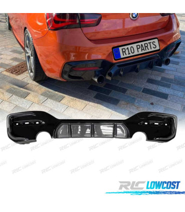 DIFUSOR BMW F20 LCI 15-19 LOOK M PERFORMANCE NEGRO CARBONO