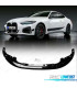 SPOILER LIP FRONTAL BMW G22 20- LOOK M PERFORMANCE NEGRO BRILLO