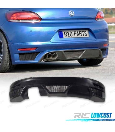 DIFUSOR VOLKSWAGEN VW SCIROCCO 08-17 LOOK RIEGER ABS
