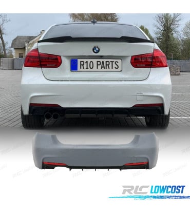 PARAGOLPES TRASERO BMW F30 11-19 LOOK M PERFORMANCE