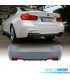PARAGOLPES TRASERO BMW F30 11-18 LOOK M PERFORMANCE DOBLE SALIDA AMBOS LADOS PDC