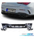 DIFUSOR MERCEDES CLA C118 19- LOOK AMG NEGRO BRILLO + COLAS ESCAPE