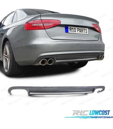 DIFUSOR AUDI A4 B8 08-11 LOOK S4 ABS