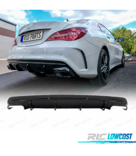 DIFUSOR MERCEDES CLA C117 AMG 13-15 LOOK CLA45 NEGRO BRILLO
