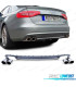 DIFUSOR AUDI A4 B8 08-11 LOOK S4 + COLAS ESCAPE CROMO