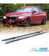 AÑADIDOS TALONERAS BMW F22 F23 LOOK M PERFORMANCE NEGRO BRILLO