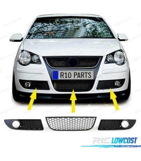REJILLAS VOLKSWAGEN VW POLO 05-09 INFERIOR NIEBLA