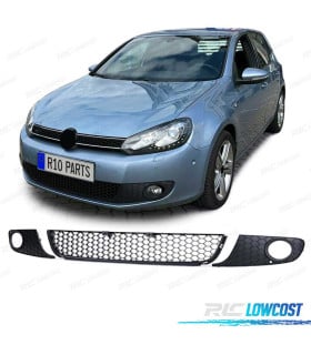 REJILLAS PARAGOLPES VOLKSWAGEN VW GOLF 6 08-13 NEGRO