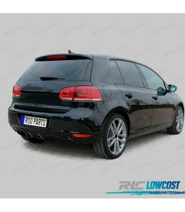 DIFUSOR VOLKSWAGEN VW GOLF 6 1K 08-13 NEGRO BRILLO DOBLE SALIDA