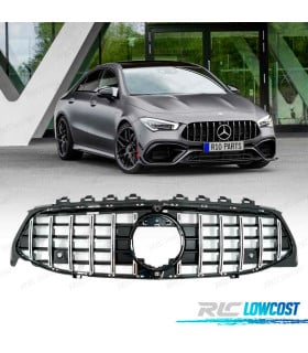 PARRILLA MERCEDES CLA W118 19- LOOK GTR CROMO