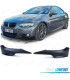 SPLITTERS PARAGOLPES BMW E92 E93 06-10 LOOK M NEGRO MATE
