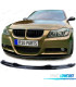 SPOILER LIP BMW E90 E91 05-08 LOOK M NEGRO BRILLO