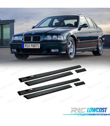 MOLDURAS LATERALES DE PUERTA BMW E36 LOOK M3 SEDAN TOURING