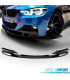 SPOILER LIP BMW F30 F31 LOOK M PERFORMANCE NEGRO BRILLO ABS