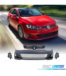PARAGOLPES DELANTERO VOLKSWAGEN VW GOLF 7 12-17 LOOK GTI + NIEBLAS