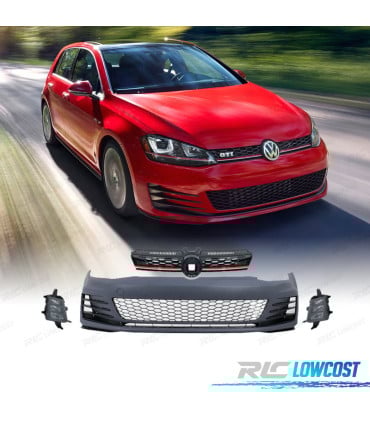 PARAGOLPES DELANTERO VOLKSWAGEN VW GOLF 7 12-17 LOOK GTI + NIEBLAS