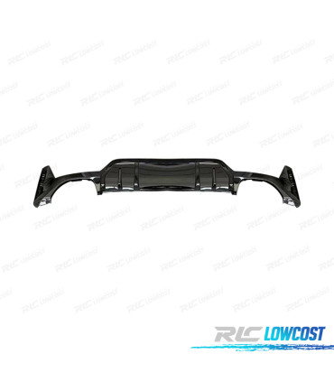 DIFUSOR BMW G20 G21 23-25 LOOK M NEGRO BRILLO