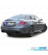 DIFUSOR MERCEDES CLASE C W205 SEDAN 13-18 LOOK AMG + COLAS ESCAPE NEGRO