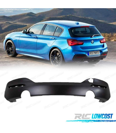 DIFUSOR BMW F20 F21 LCI 15- LOOK M DOBLE SALIDA