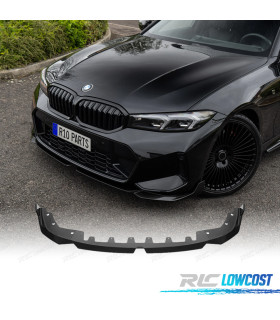 SPOILER LIP BMW G20 G21 23-25 LOOK M PERFORMANCE NEGRO BRILLO