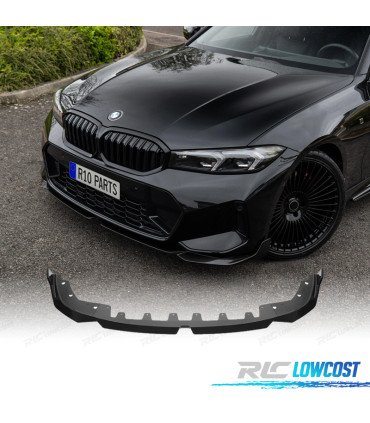 SPOILER LIP BMW G20 G21 23-25 LOOK M PERFORMANCE NEGRO BRILLO
