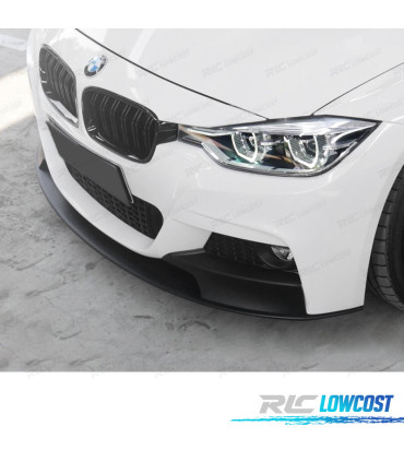 SPOILER LIP BMW SERIE 3 GT F34 13-19 LOOK M PERFORMANCE NEGRO MATE