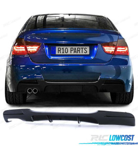 DIFUSOR BMW E90 LOOK M NEGRO BRILLO