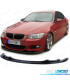 SPOILER LIP BMW E92 E93 10-13 LOOK M NEGRO BRILLO