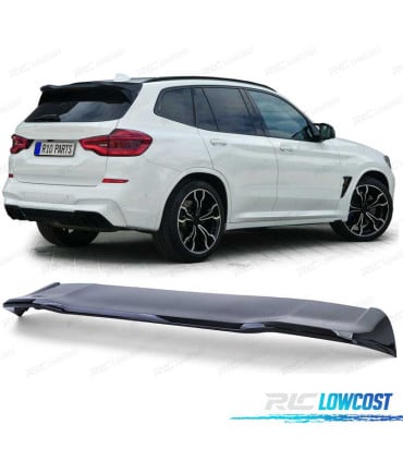 SPOILER BMW X3 G01 17- LOOK M NEGRO BRILLO