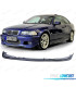 SPOILER LIP FRONTAL BMW E46 COUPE CABRIO 99-06 LOOK M NEGRO BRILLO