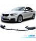 SPOILER LIP BMW F22 F23 12- LOOK M PERFORMANCE NEGRO BRILLO