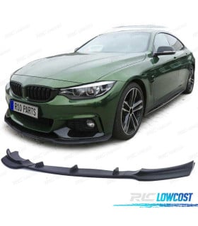 SPOILER LIP BMW F32 F33 F36 13- LOOK M NEGRO MATE