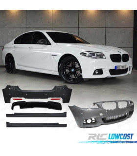 KIT CARROCERIA BMW F10 13-17 LOOK M CON PDC Y LAVAFAROS