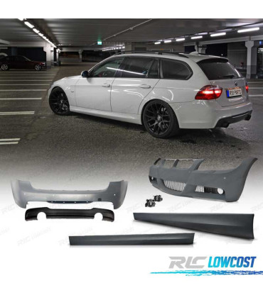 KIT CARROCERIA BMW E91 TOURING 08-12 LOOK M PDC SRA