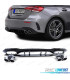 DIFUSOR MERCEDES CLASE A W177 18- LOOK AMG A45 NEGRO BRILLO + COLAS ESCAPE