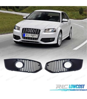 REJILLAS DE NIEBLAS AUDI A3 8P 05-08