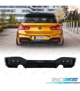 DIFUSOR BMW F20 F21 LCI 15-19 LOOK CS DOBLE SALIDA