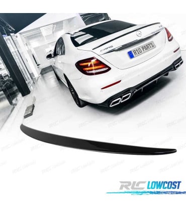 ALERON SPOILER MERCEDES CLASE E W213 16- NEGRO BRILLO