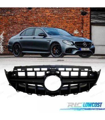PARRILLA MERCEDES CLASE E W213 16-19 LOOK AMG E63 NEGRO