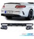 DIFUSOR MERCEDES CLASE C C205 COUPÉ 15-18 LOOK AMG PDC NEGRO + COLAS ESCAPE