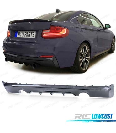 DIFUSOR BMW F22 F23 13- LOOK M PERFORMANCE CARBONO