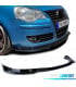SPOILER LIP VOLKSWAGEN VW POLO 9N3 05-09 NEGRO BRILLO