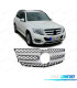 PARRILLA MERCEDES GLK X204 12-15 LOOK AMG NEGRO PLATA
