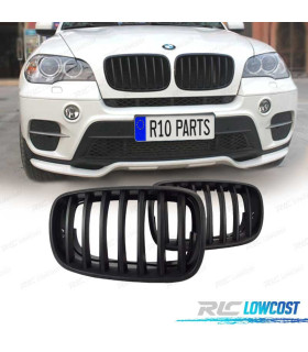 PARRILLA BMW X5 E70 X6 E71 07-14 NEGRO MATE